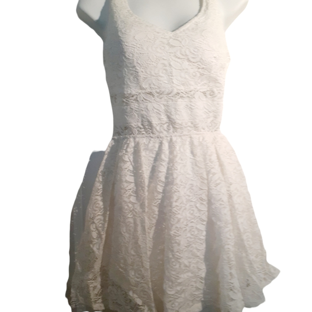 Limité  lace woman sleeveless  mini dress